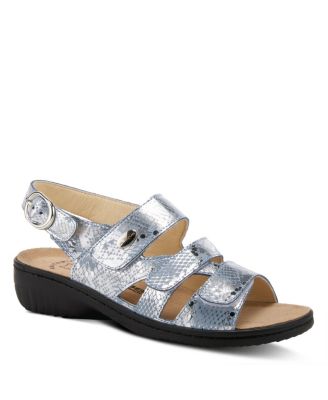 Women's Acamar Slingback Sandal with Leather Upper Detail