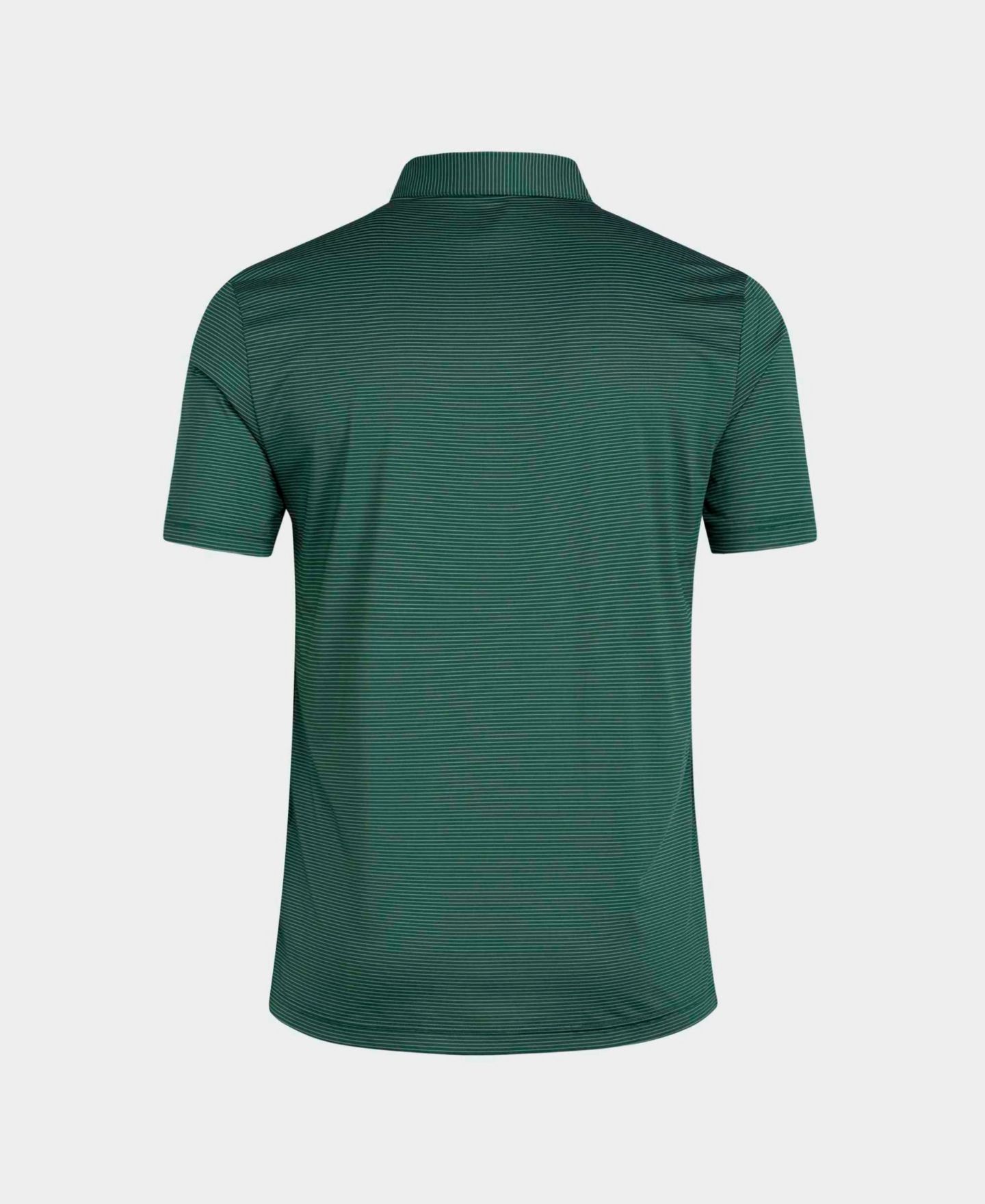 Мужское поло adidas Green Miami Hurricanes Ultimate 365 Stripe Polo — фото 2