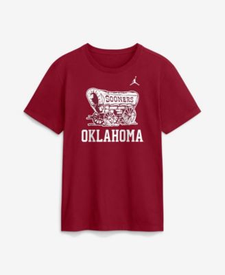Men's Crimson Oklahoma Sooners Primetime Logo Mantra T-Shirt