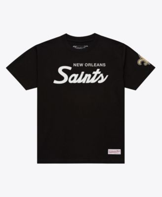 Men's Mitchell Ness Black New Orleans Saints Head Coach Classic T-Shirt