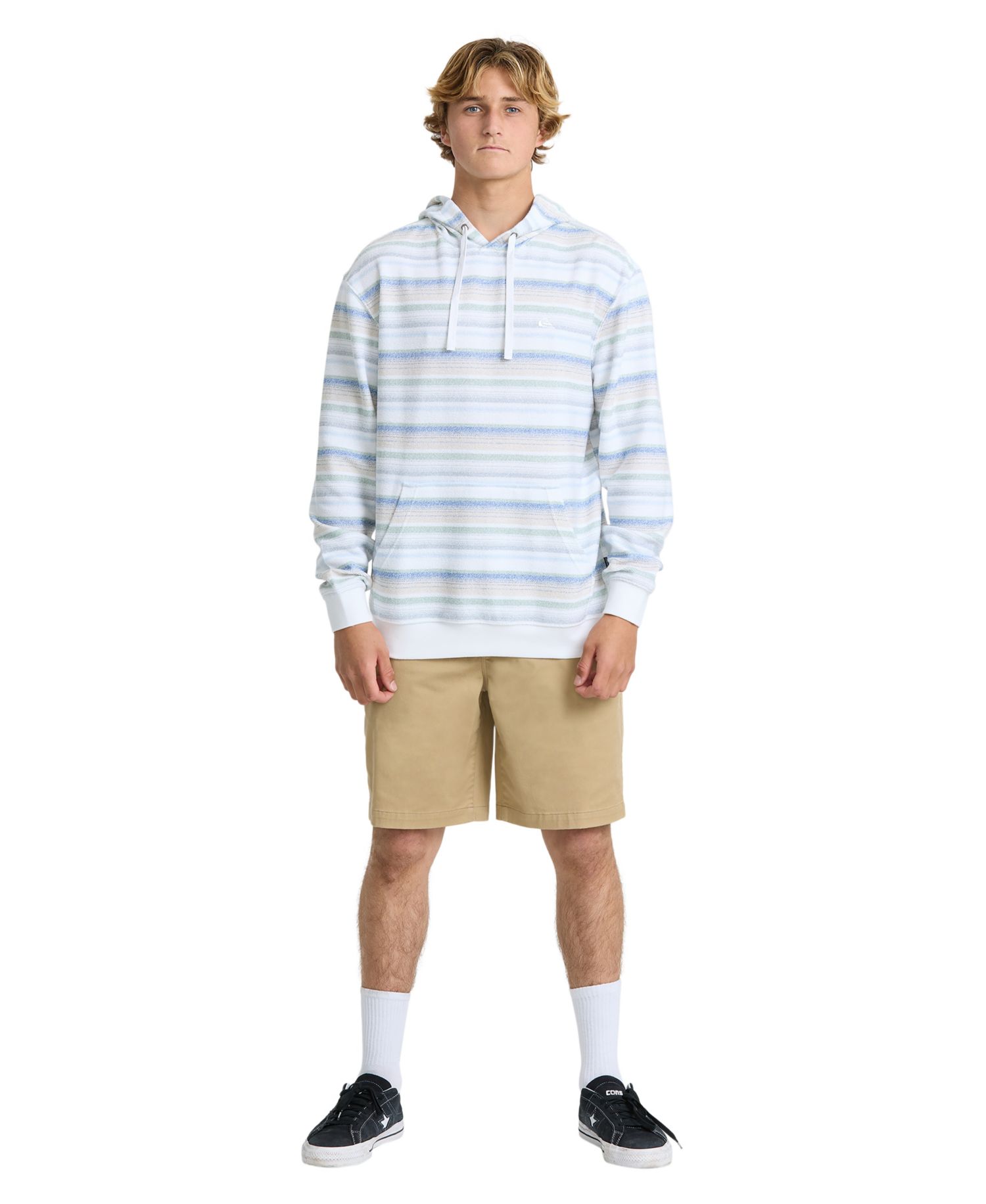 Men's Great Otway Striped French Terry Sweatshirt