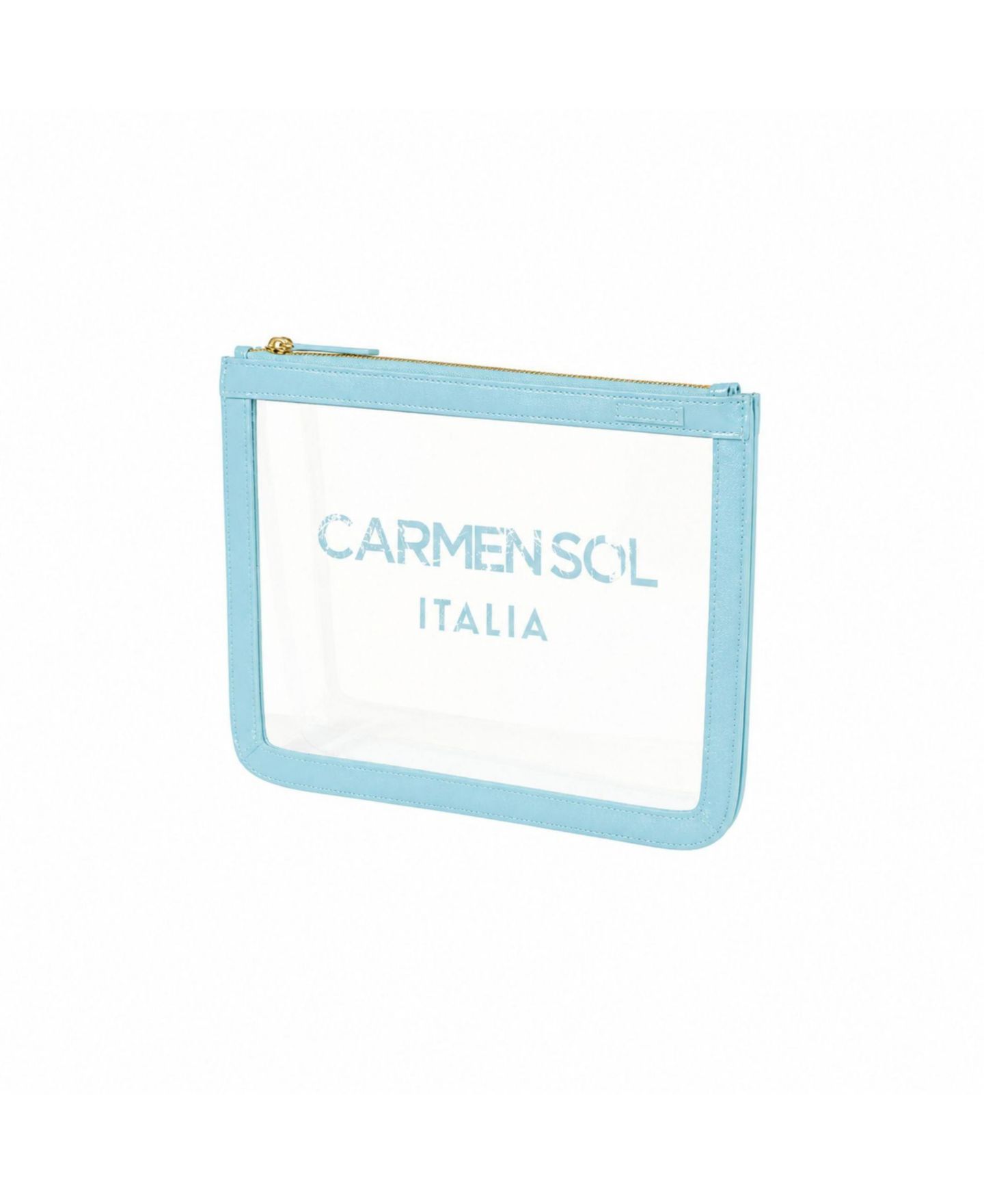 Женская сумка CARMEN SOL Firenze Clear Pochette Clear, цвет: Синий — фото 3