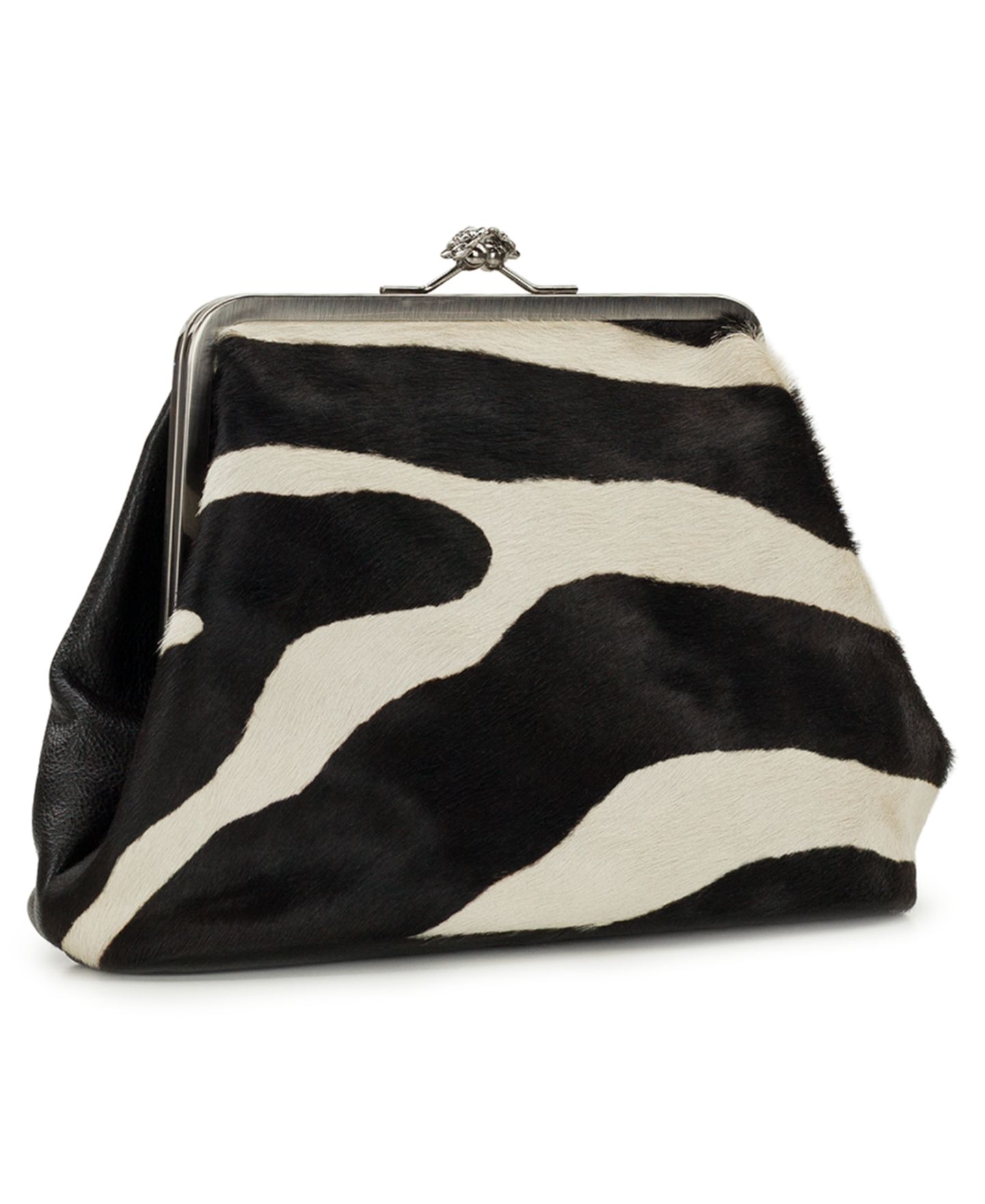 Женский клатч Patricia Nash Sofia Small Kiss-Lock Clutch, цвет: Зебра — фото 3