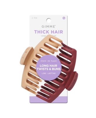 Thick Hair Claw Clips Large Hair Claws for Curly and Textured Hair 2 Pack