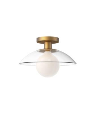 Francesca 12-in  1 Light Semi Flush Mount