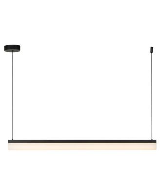 Nio 45-in  Dimmable LED Linear Pendant with Ribbed Opal Diffuser