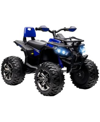 12V Kids ATV Quad Car Toy with Music and Headlights,