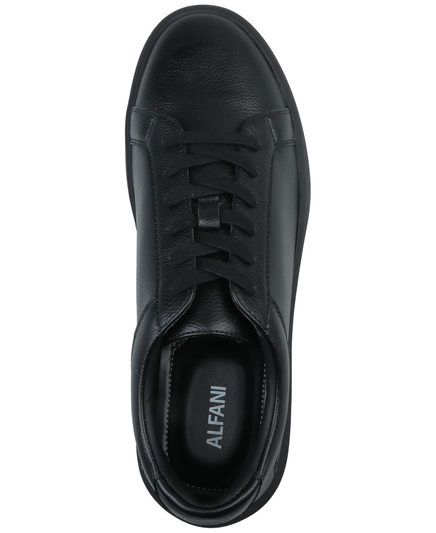 Мужские кроссовки Alfani Lace-Up, цвет: Чёрный — фото 4