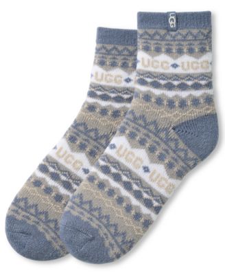 UGG Women's Cressida Cozy Novelty Quarter Socks