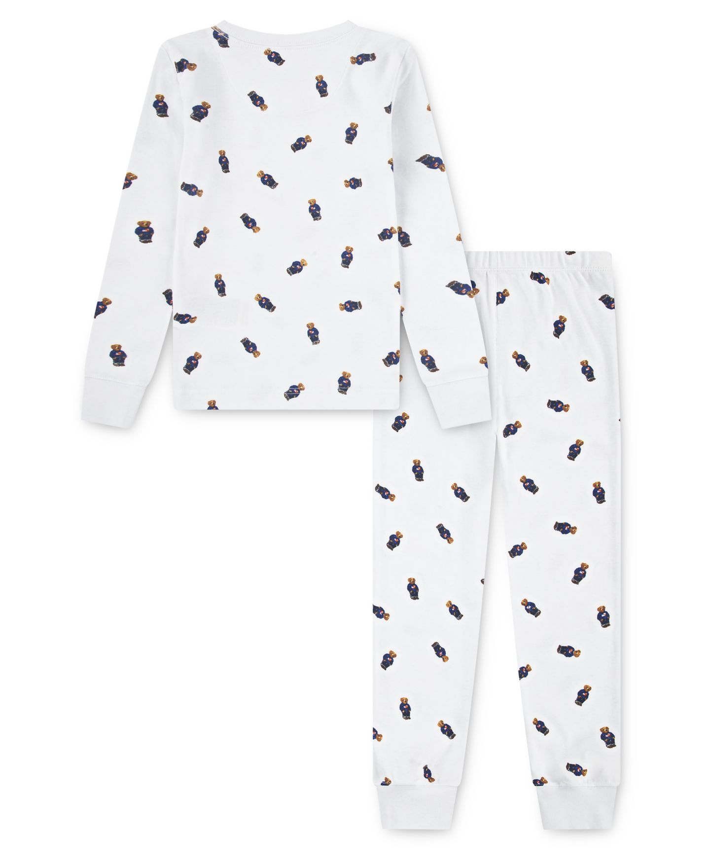 Пижамный комплект, хлопок, 2 предмета — Polo Ralph Lauren, цвет: Белый — фото 2