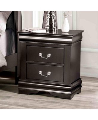 Transitional Nightstand with Dovetail Drawers 1 piece