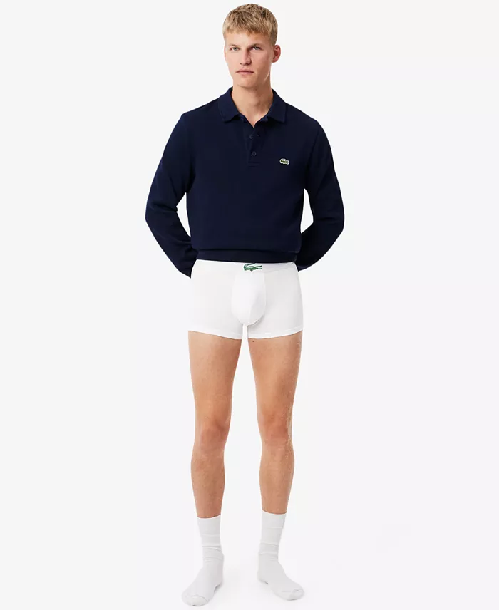 Men's Elastic Waistband Trunks, 3-Pack - thumbnail 7