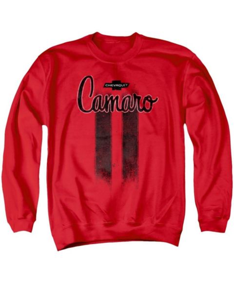 Мужская толстовка Corvette Chevrolet Camaro Stripes Crewneck, цвет: Красный