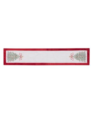 Modern Tree Table Runner, 14" x 72"