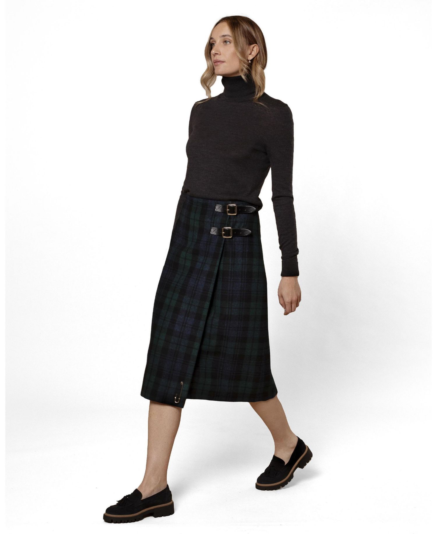 Women's Bottoms Midi Celt Kilt