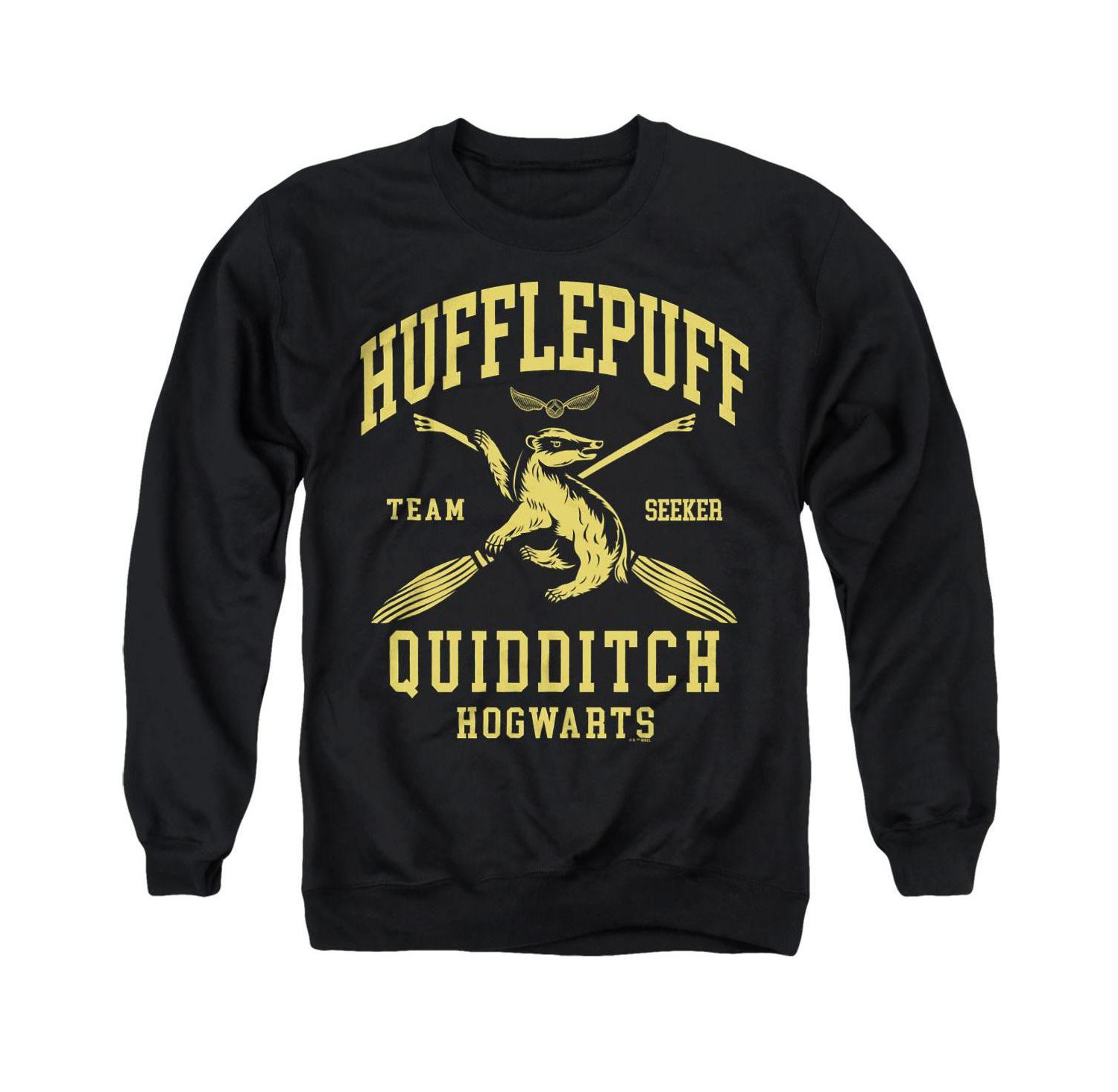 Men's Hufflepuff Quidditch Arch Crewneck Sweatshirt