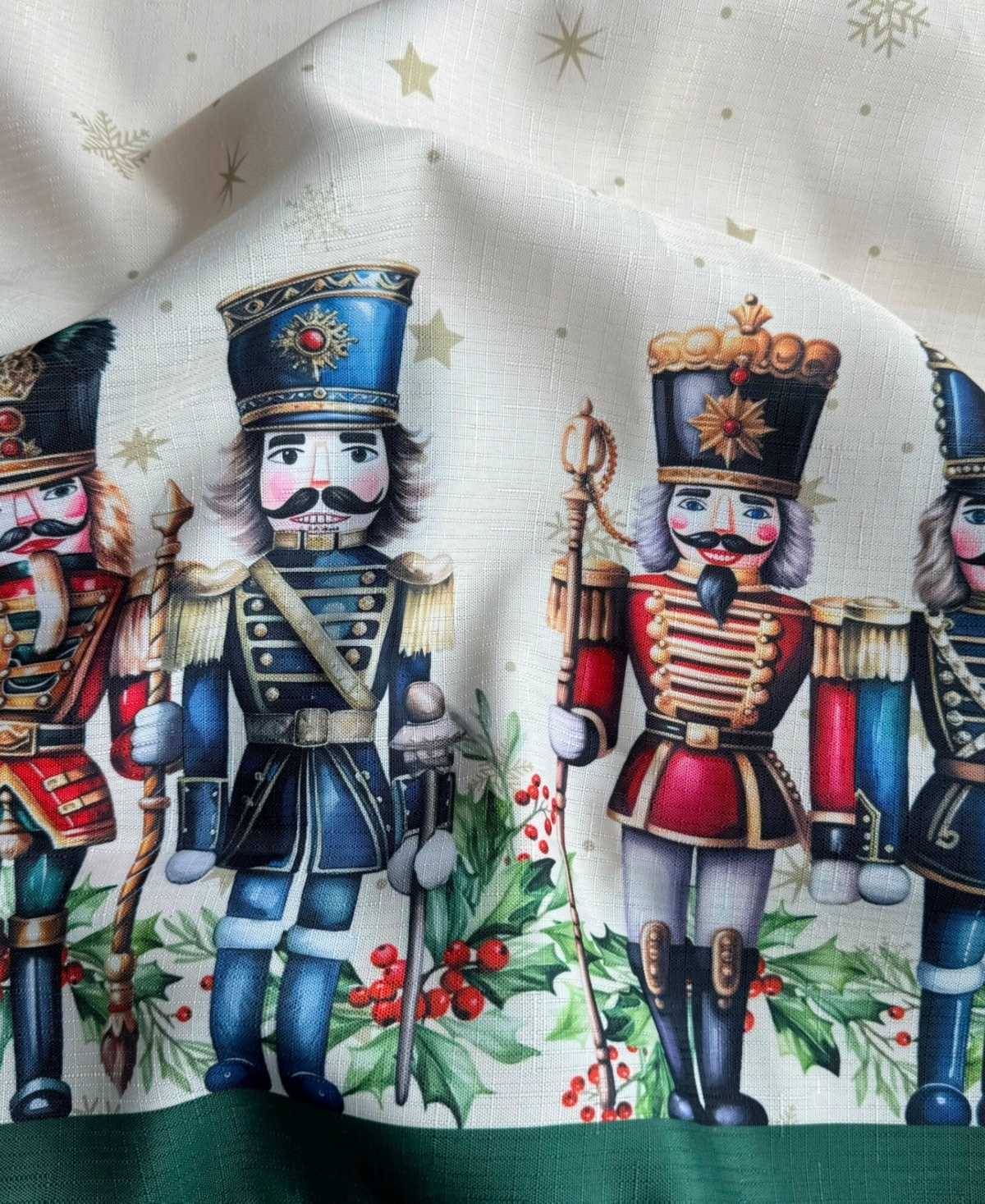Elrene Royal Nutcracker Tablecloth