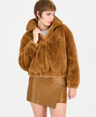 Women's Xena Faux-Fur Bomber Jacket