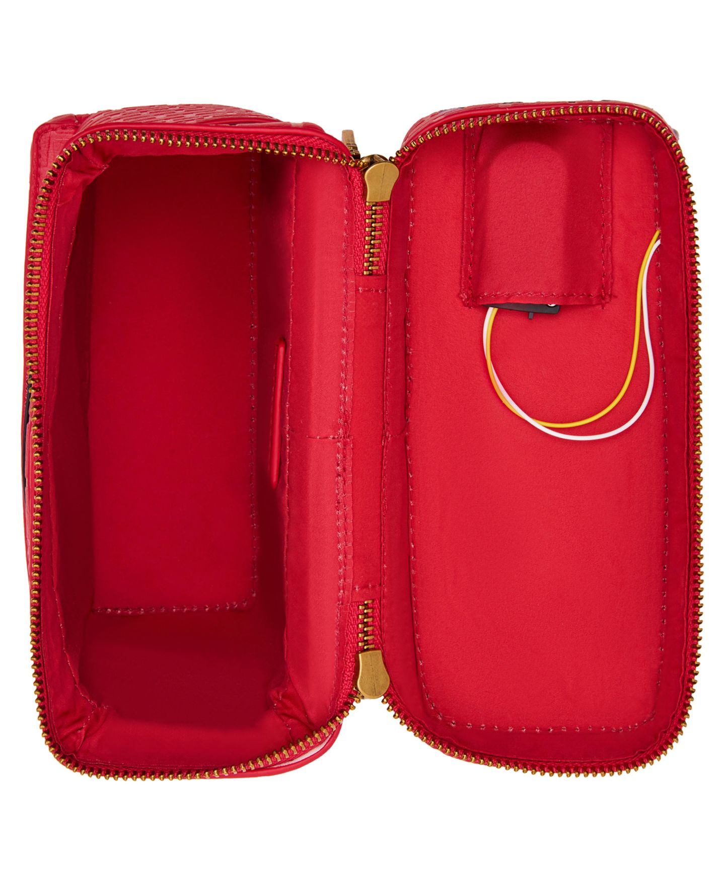 Женская сумка Betsey Johnson Cozy Up Light-Up Medium Crossbody Handbag, цвет: Красный — фото 4