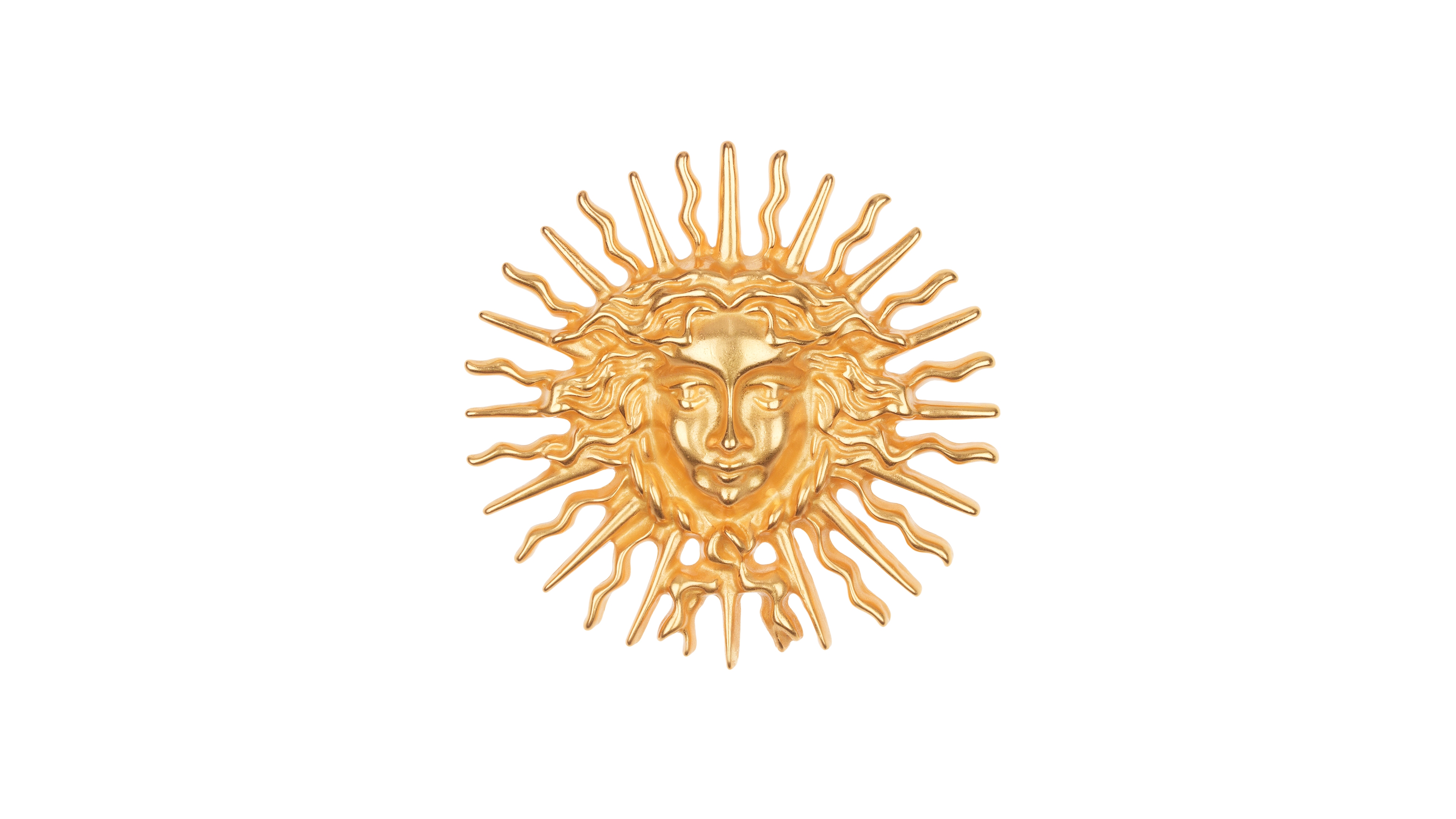 Bespoke Fashion Shining Sun Brooch