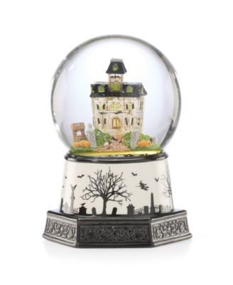 Haunted Village Light-Up Snow Globe