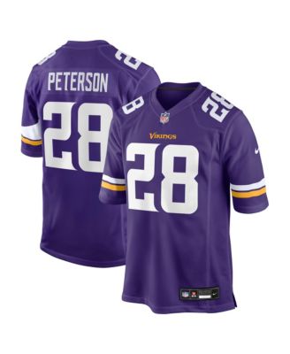 Men's Minnesota Vikings Adrian Peterson Team Retired Game Jersey