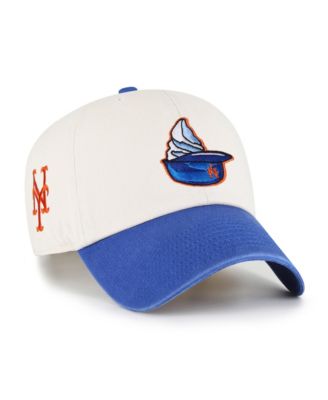 Men's Natural New York Mets Single Swirl Ice Cream Helmet 2.0 Clean Up Adjustable Hat