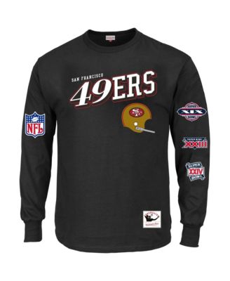 Men's Black San Francisco 49ers Big & Tall Training Camp Long Sleeve T-Shirt