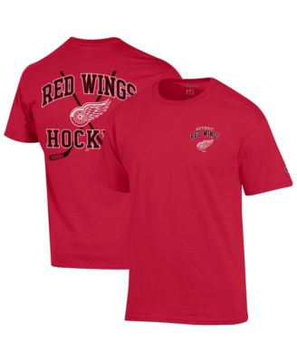 Men's Detroit Red Wings Stick With It Oversized-Graphic T-Shirt