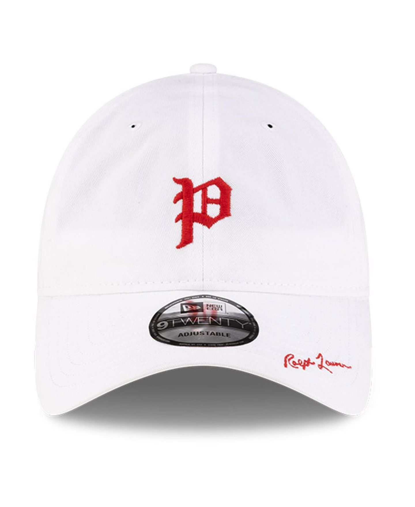 Мужская кепка New Era x Ralph Lauren White Philadelphia Phillies 9TWENTY Adjustable Hat — фото 5
