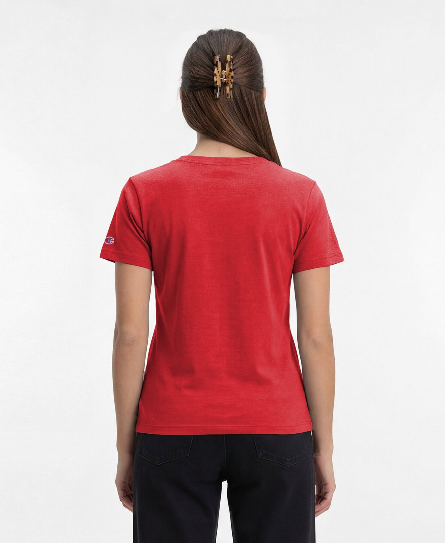 Женская футболка Champion Philadelphia Phillies Core V-Neck Cotton-Polyester Blend — фото 5