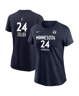Women's Minnesota Lynx Napheesa Collier Name & Number Explorer Edition T-Shirt