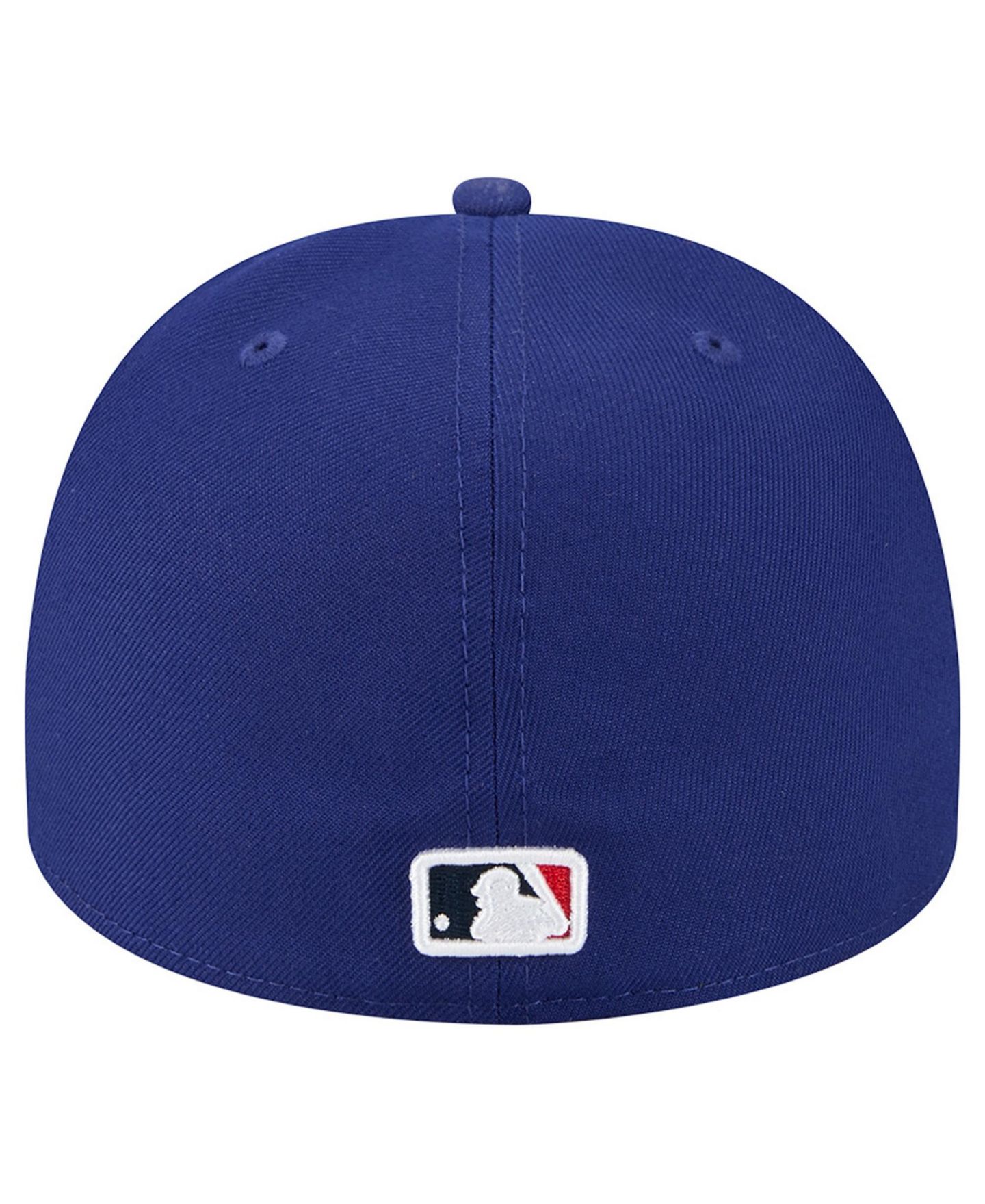 Мужская кепка New Era Dark Blue Los Angeles Dodgers Cartoon A-Frame 59FIFTY Fitted Hat — фото 7