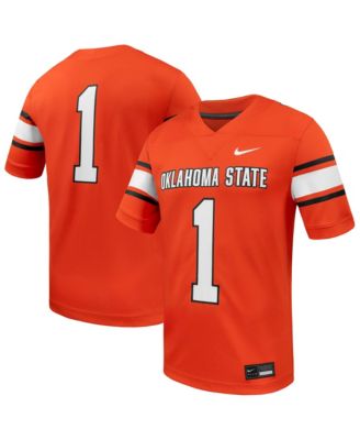 Men's Oklahoma State Cowboys 1 Game Jersey V-Neck
