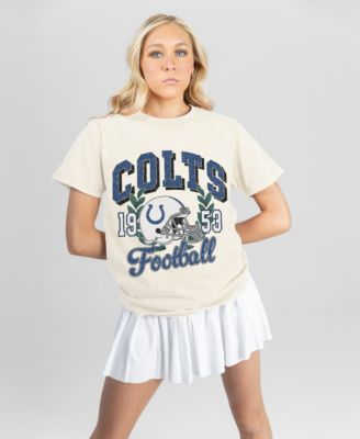 Women's Indianapolis Colts Distressed Graphic Raised on Victory T-Shirt