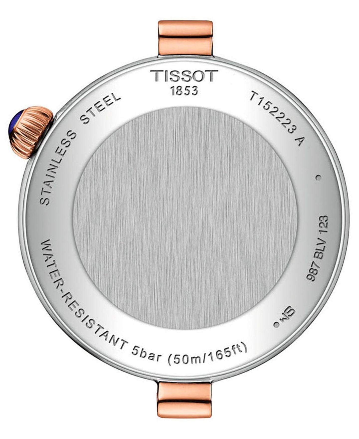 Женские часы Tissot Desir Moonphase Quartz Two-Tone Stainless Steel Bracelet Watch 29.6mm — фото 2