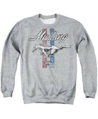 Men's Ford Stripes Graphic Long-Sleeve Crewneck Sweatshirt