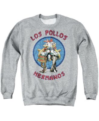 Men's Los Pollos Hermanos Graphic Long-Sleeve Regular-Fit Crewneck Sweatshirt