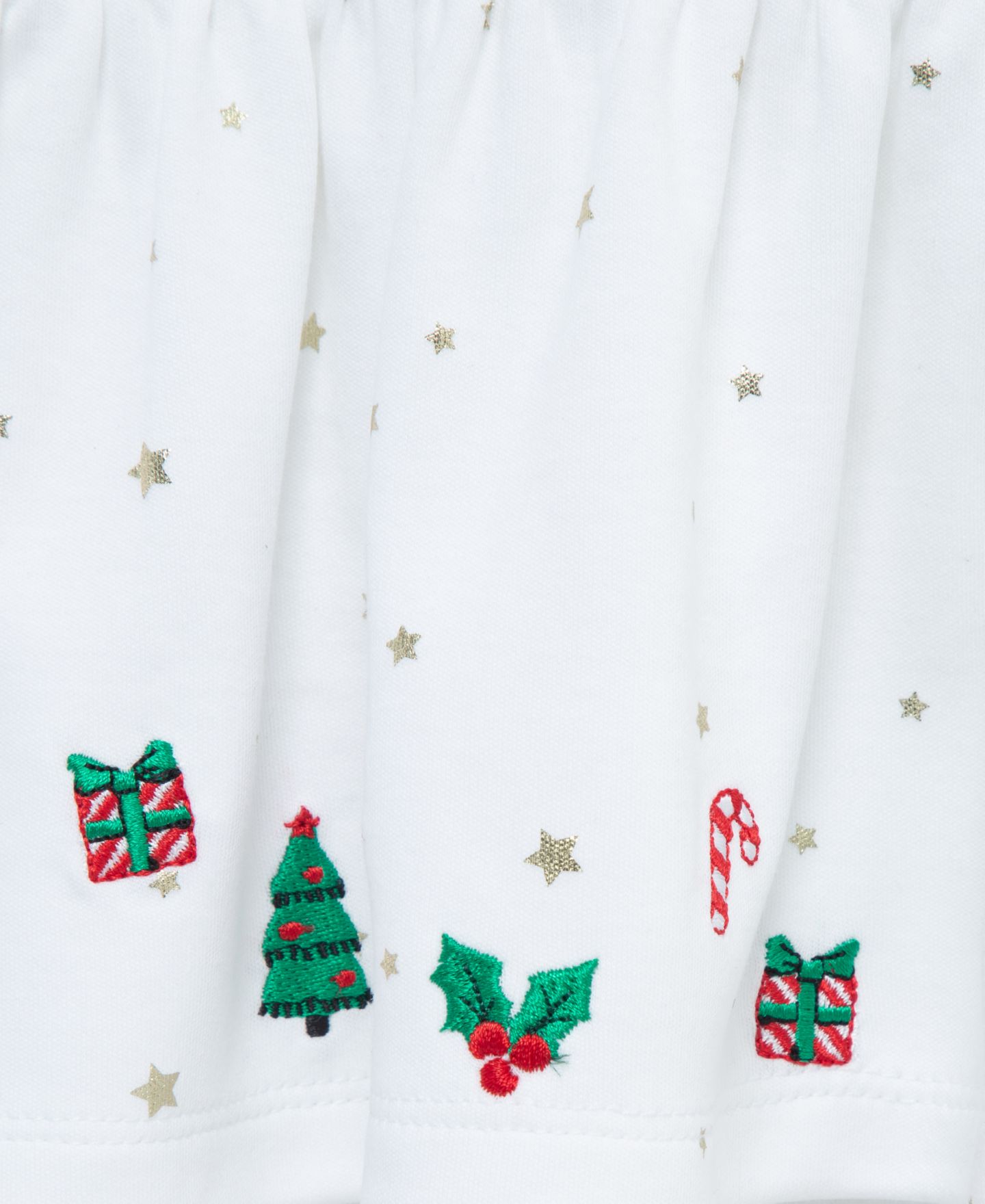 Комплекты Little Me Merry Embroidered Tunic Top, Pants and Headband, 3-Piece Set для девочек-малышей, цвет: Разноцветный — фото 4