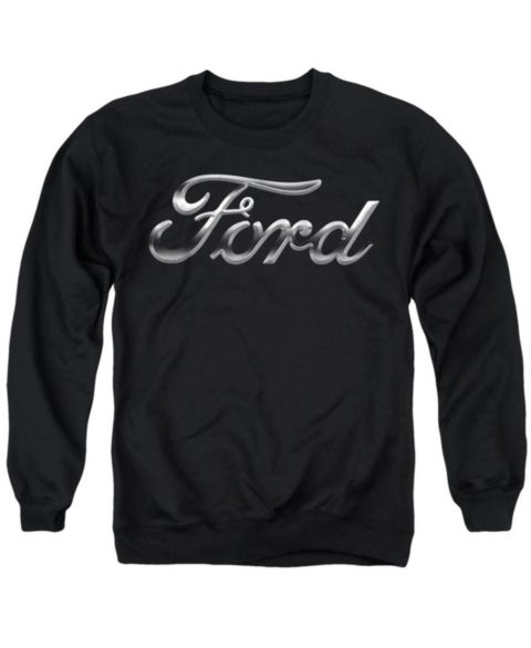 Мужская толстовка Mustang Ford Logo Graphic Crewneck, цвет: Чёрный