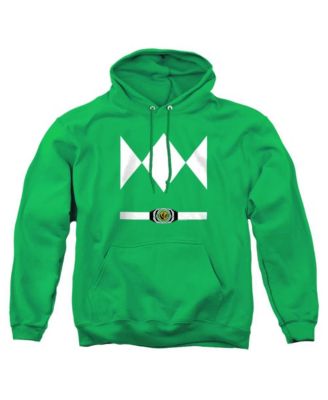 Men's Green Ranger Uniform Long-Sleeve Pullover Hoodie