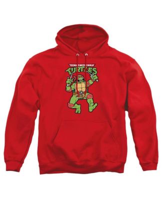 Men's Retro Raph Graphic Kangaroo Pocket Cotton-Polyester Blend Hoodie