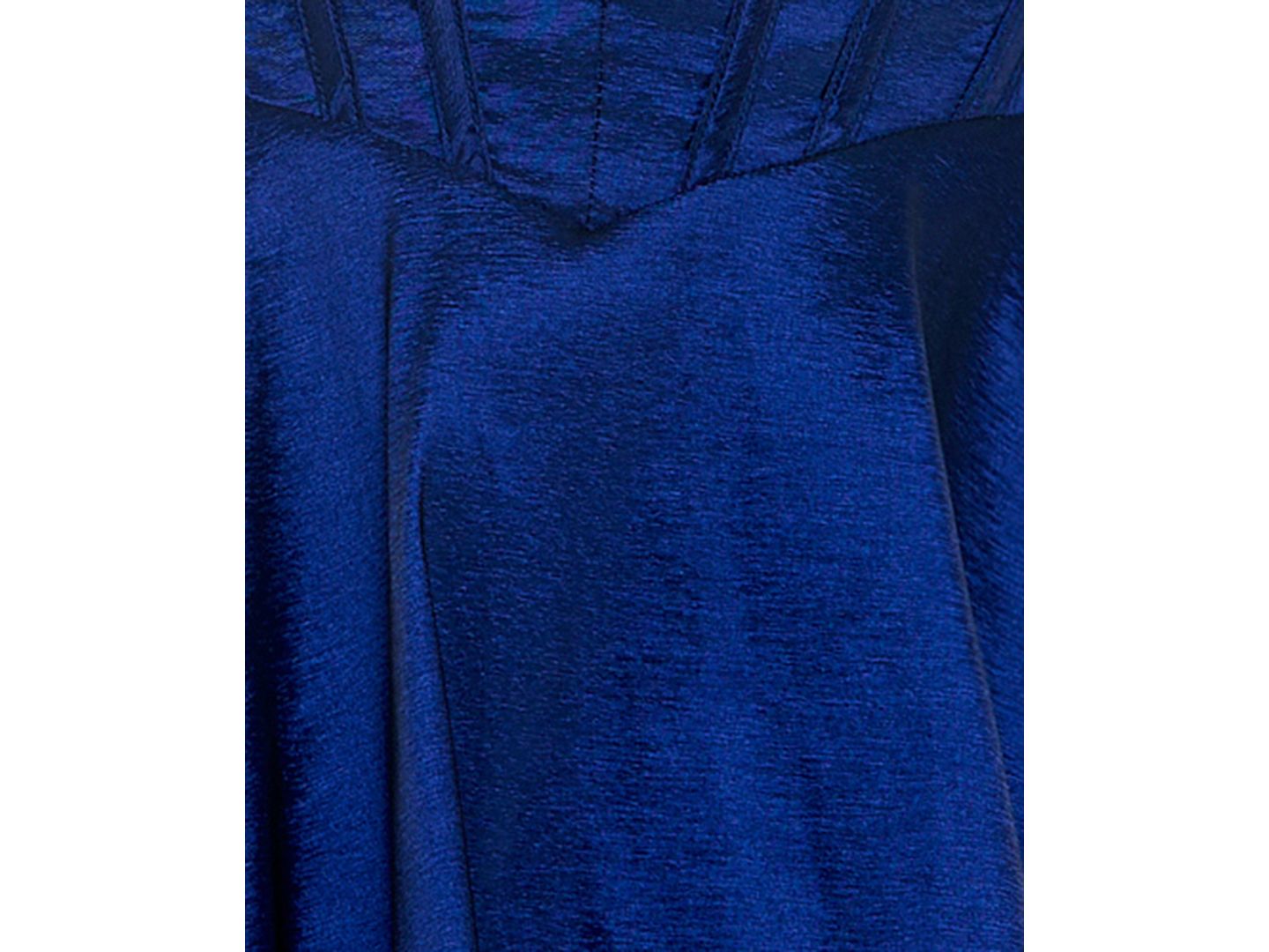 Женское платье SENI & CADE Juniors' Strapless Mini Fit-and-Flare, цвет: Тёмно-синий — фото 6