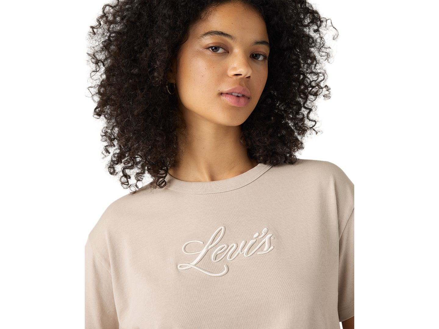 Женская футболка Levi's Premium Vintage Relaxed-Fit, цвет: Серый — фото 3