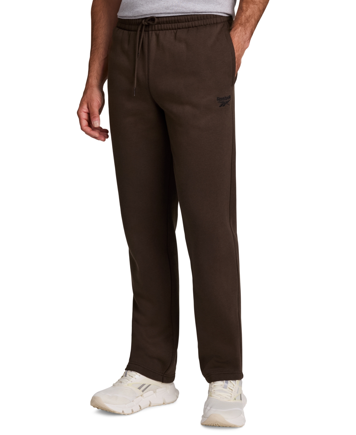 Reebok Men's Regular Fit Fleece Pants - Vector Esspresso