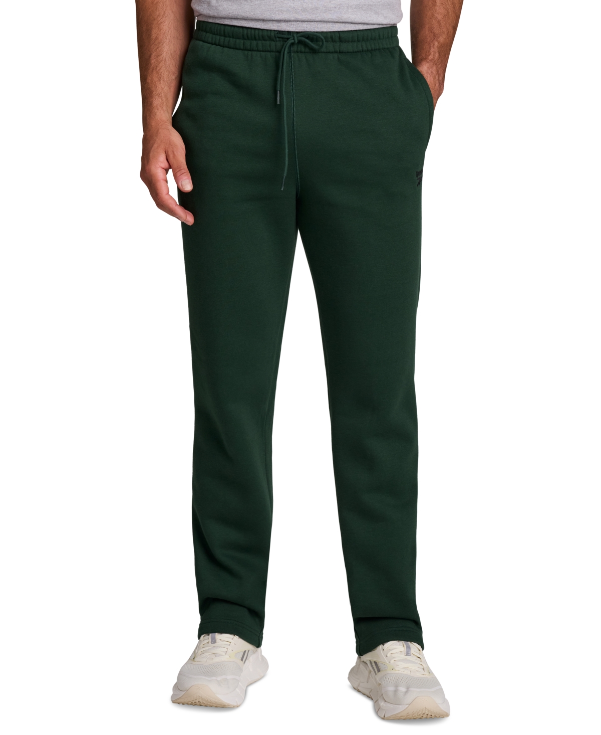 Reebok Men's Regular Fit Fleece Pants - Heritage Green