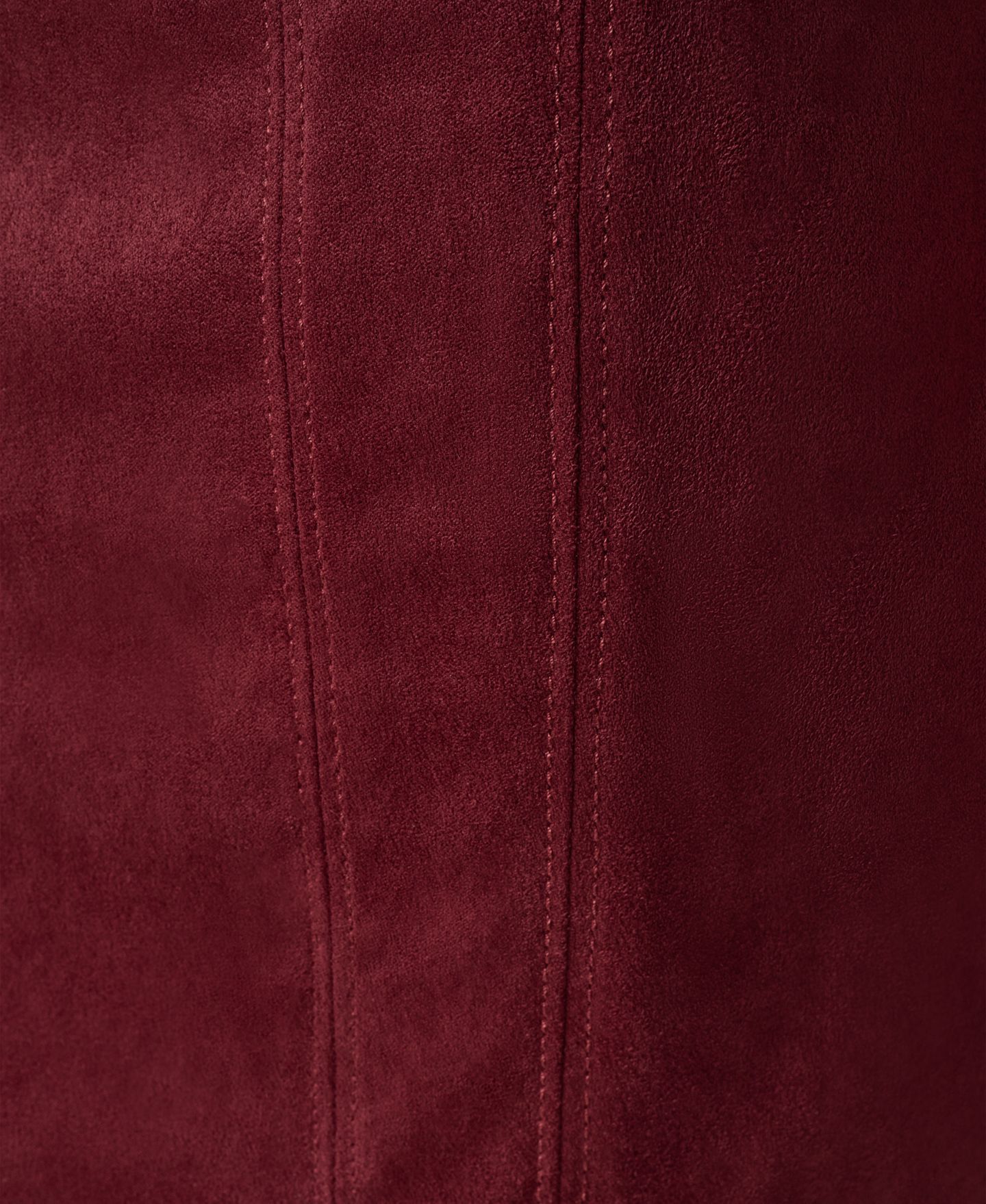Женское платье Donna Karan New York Sleeveless Crewneck Suede Sheath, цвет: Чёрный вишнёвый — фото 7