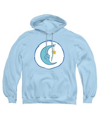 Men's Bedtime Belly Hooded Pullover Graphic Poly-Cotton Blend Hoodie