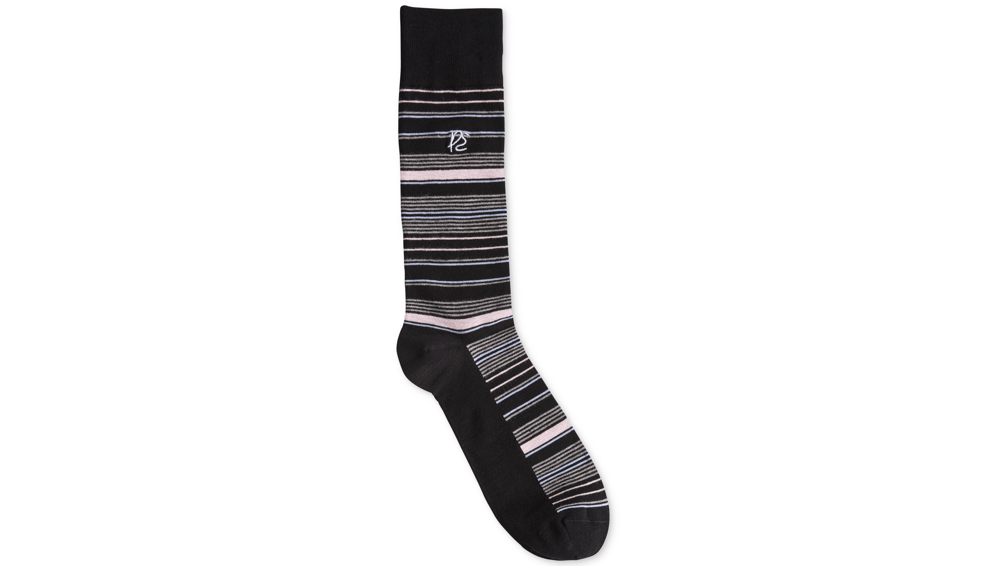 Perry Ellis Portfolio Men's Stripe Crew Socks