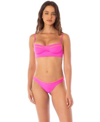 Women's Shore Underwire Reversible Adjustable-Strap Bikini Top